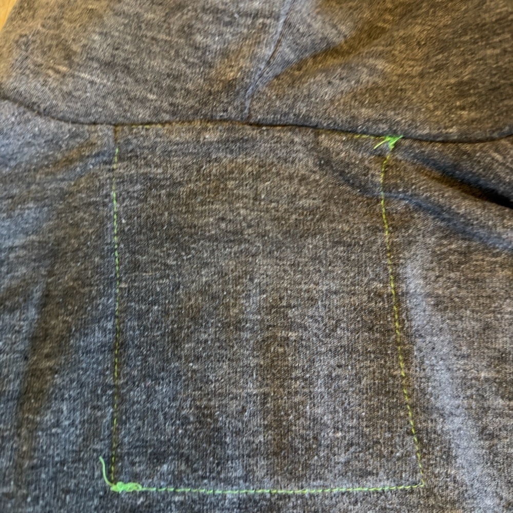 Very Rare HTF Aviator Nation Gray Mermaid Hoodie - Picture 6 of 6